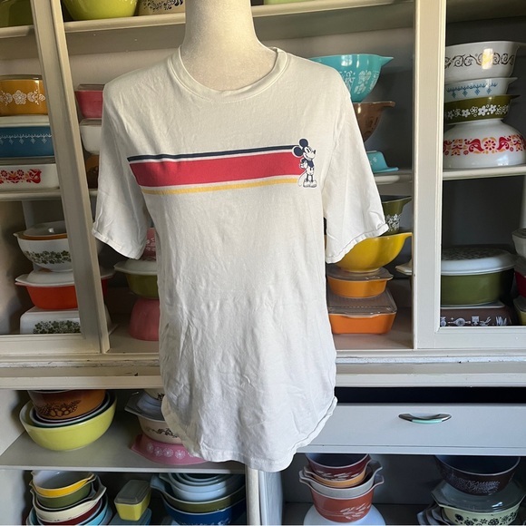 Junk Food Mickey Mouse Vintage Single Stitch T-Shirt - Size Small - Picture 1 of 12